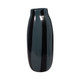 EV19436-02#14" Cahan Large Black Striped Vase