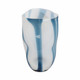 EV19447-02#11" Beldan Medium Blue Glass Vase