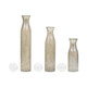 EV19453#S/3 15/19/22" Kelis Gray Lidded Glass Bottles