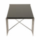 EV19490-03#44" Aldine Stainless Steel Coffee Table