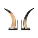 EV19510#S/2 14" Gamil Horn Bookends