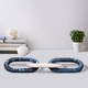 EV19519#21" Desta Blue Resin Link Chain
