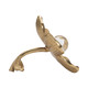EV19524#7" Rommie Gold Flower