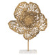 EV19529-02#23" Salma Large Gold Flower Statuary