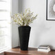 EV19602#27" Canvon Large Black Ecomix Vase