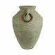EV19604#28" Ethan Green Ecomix Floor Vase