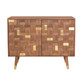 EV19621#39" Amelia Wood Chest, Brown