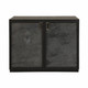 EV19625#38" Brasvo Slate Chest, Black