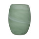 EV19633-03#16" Garbo Large Green Glass Vase