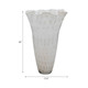 EV19704#20" Meira Ivory Bouquet Glass Vase