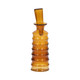 EV19705-01#14" Clarimond Ridged Amber Glass Bottle