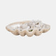 19741-01#16" Pearlized Shell Bowl, Ivory