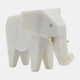 EV19757#11" Andora Elephant Statuary, White