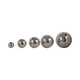 EV19770#S/5 2/3/4/5/6" Adagio Steel Spheres Deco Balls,