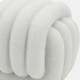 EV19778#S/3 3/4/5" Huzzah Decor Knot Object, White