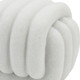 EV19778#S/3 3/4/5" Huzzah Decor Knot Object, White