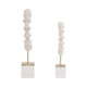 EV19784#S/2 15/18" Previse Statuary, White