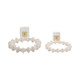 EV19784#S/2 15/18" Previse Statuary, White