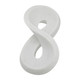 EV19785#17" Infinity Decor ,white