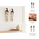 EV19789#S/2 Rendezvous Chain Wall Decor, Ombre