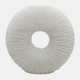 EV19797#21" Nataly Large Quartz Resin Vase, White