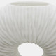 EV19797#21" Nataly Large Quartz Resin Vase, White