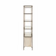 EV19669#84" Azamara Real Hide Etagere Shelf