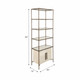 EV19669#84" Azamara Real Hide Etagere Shelf