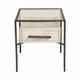 EV19671#22" Azamara Real Hide Accent Table