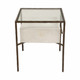 EV19671#22" Azamara Real Hide Accent Table