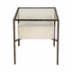 EV19671#22" Azamara Real Hide Accent Table