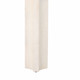 EV20039#47" Sardi Travertine Top Console Table, White