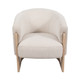EV20025#32" Kaiser Accent Chair, Ivory