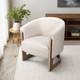 EV20025#32" Kaiser Accent Chair, Ivory