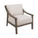 EV20030#30" Ellis Accent Chair, Ivory