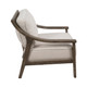 EV20030#30" Ellis Accent Chair, Ivory
