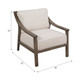 EV20030#30" Ellis Accent Chair, Ivory