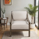 EV20030#30" Ellis Accent Chair, Ivory