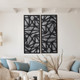 EV70386#S/2 25x59" Ventre Dimensional Wall Art