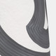 18377-01#17" Noir Vase, Black/white