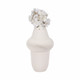 EV20069-02#14" Antilles 3d Printed Vase, Ivory/beige