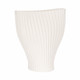 EV20075-02#14" Bello 3d Printed Vase, Ivory/beige