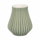 EV20076-01#9" Somerset 3d Printed Vase, Oil Green