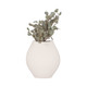 EV20082-02#16" Elphantine 3d Printed Vase, Ivory/beige