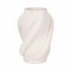 EV20095-02#15" Murano 3d Printed Large Vase, White