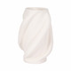 EV20095-02#15" Murano 3d Printed Large Vase, White