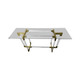 EV20099#60" Arteaga Acrylic Console Table