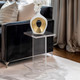 EV20108#18" Hazley Acrylic Accent Table