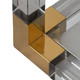 EV20110#66" Felix Acrylic Bookshelf/kd 2boxes