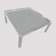 EV20111#40" Colver Acrylic Cofffe Table